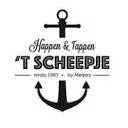 Logo van Happen en tappen bij ‘t Scheepje