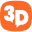 Logo 3D talent