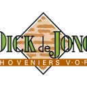 Logo van Dick de Jong Hoveniers VOF