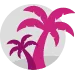 Logo van Let's go Curacao- Dineke Jalloh