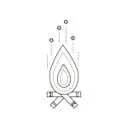 Logo van The Art Of Outdoor Cooking - Het Vuur LAB - Culinair buiten koken