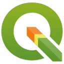 Logo van QGIS Gebruikersgroep Nederland