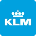 Logo van KLM Royal Dutch Airlines