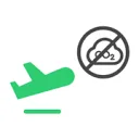 Logo van FlyGRN - Book Online Flights and We'll Offset your Carbon Emissions for Free