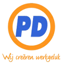 Logo van PD personeel