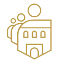 Logo van Vereniging Vrienden Monumentaal Erfgoed Den Haag